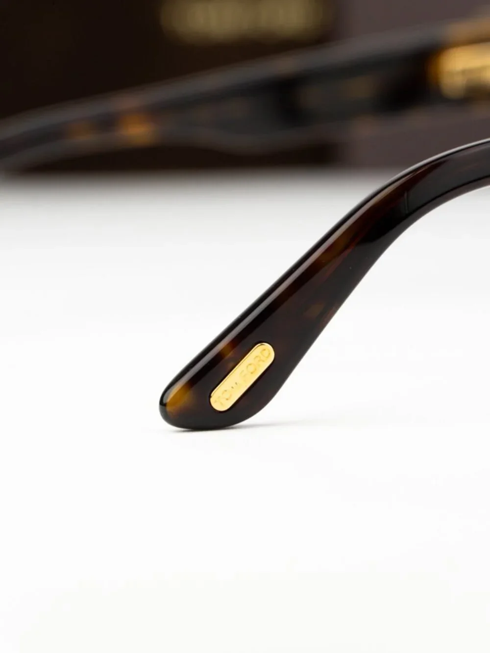 Tom Ford Women Eyeglasses Havana Square FT6036-B 052 NEW AUTHENTIC